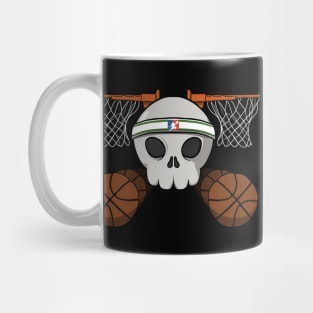 Basketball crew Jolly Roger pirate flag (no caption) Mug